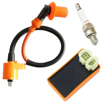 Knight Hot Sale Motorcycle Performance CDI+ Ignition Coil + Spark Plug Fit Gy6 50cc 125cc 150cc horizontal Engines QMJ/QMI157
Knight Hot Sale Motorcycle Performance CDI+ Ignition Coil + Spark Plug Fit Gy6 50cc 125cc 150cc horizontal Engines QMJ/QMI157