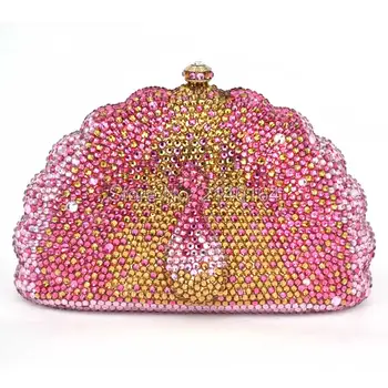 Brown Crystal Evening Bag Clutch diamond pochette soiree peacock Women handbag wedding party purse clutch bag
Brown Crystal Evening Bag Clutch diamond pochette soiree peacock Women handbag wedding party purse clutch bag