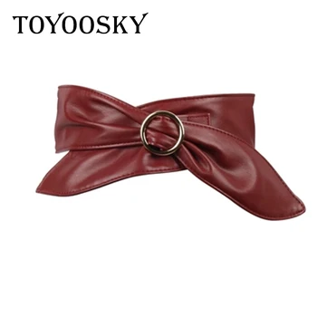 TOYOOSKY Fashion PU Leather Belt for Women Wide Soft Circle Buckle Belt Waistband Women Body Shaping Bands Wide Belts All Match
TOYOOSKY Fashion PU Leather Belt for Women Wide Soft Circle Buckle Belt Waistband Women Body Shaping Bands Wide Belts All Match
