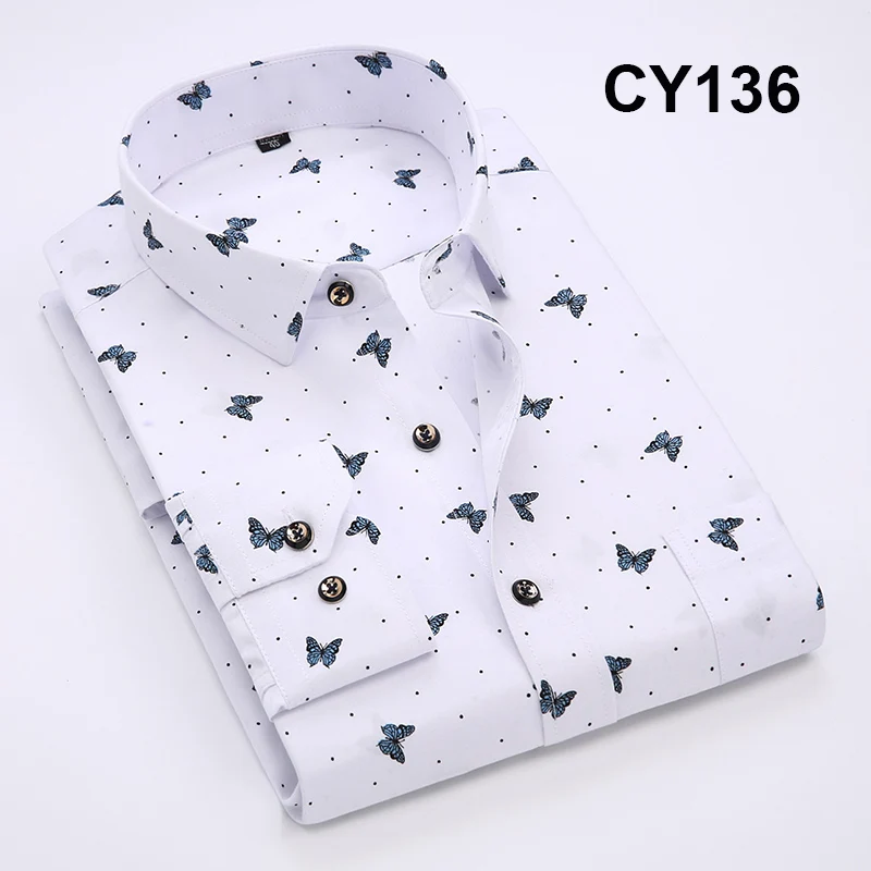 100% Polyester Men's Shirt Printed Long Sleeved | online brands Free shipping canada 100% Polyester Men's Shirt Printed Long Sleeved | online brands Free shipping canada