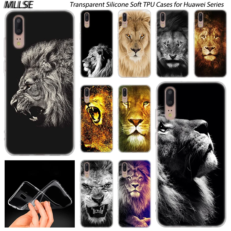 Hot Animal Lion Soft Silicone Case for Huawei P30 P20 P10 P9 P8 Lite 2017 P30 P20 Pro Mini P Smart 2019 Plus Fashion Cover
Hot Animal Lion Soft Silicone Case for Huawei P30 P20 P10 P9 P8 Lite 2017 P30 P20 Pro Mini P Smart 2019 Plus Fashion Cover
