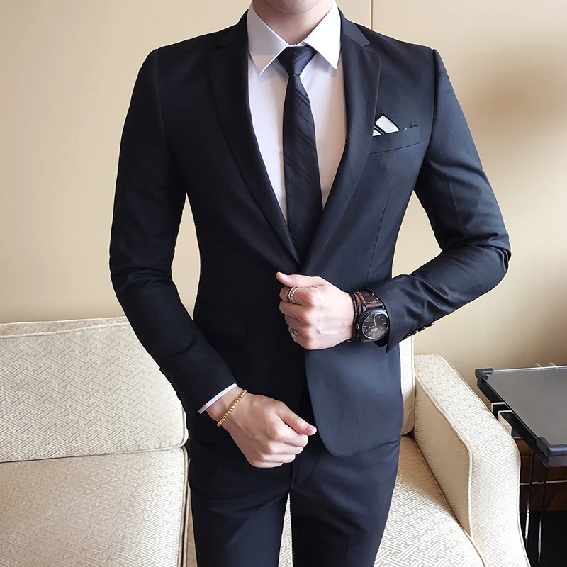 Мужской костюм смокинг облегающий блейзер для свадьбы|mens wedding suits|wedding suitbrand man suits |