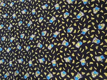 Cartoon Cute Minion Banana Print Lycra Knitted Fabric Cotton Patchwork Fabric Sewing Cloth Children T-shirt DIY Textile Gift
Cartoon Cute Minion Banana Print Lycra Knitted Fabric Cotton Patchwork Fabric Sewing Cloth Children T-shirt DIY Textile Gift