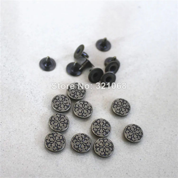 9.5 mm cut jeans rivet n cowboy hat nail copper upscale elegant clothing textiles + a set of hand tools 
9.5 mm cut jeans rivet n cowboy hat nail copper upscale elegant clothing textiles + a set of hand tools