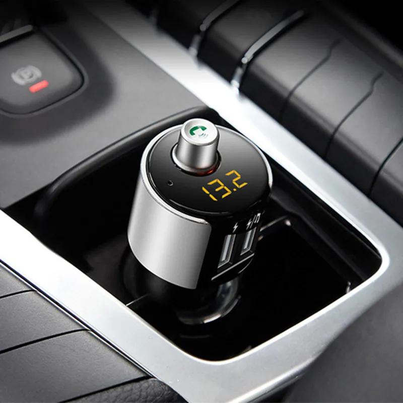 Wireless Bluethooth Car Bluetooth Kit FM Transmitter Modulator Wireless Radio Adapter Dual USB Charger MP3 Player#236409
Wireless Bluethooth Car Bluetooth Kit FM Transmitter Modulator Wireless Radio Adapter Dual USB Charger MP3 Player#236409
