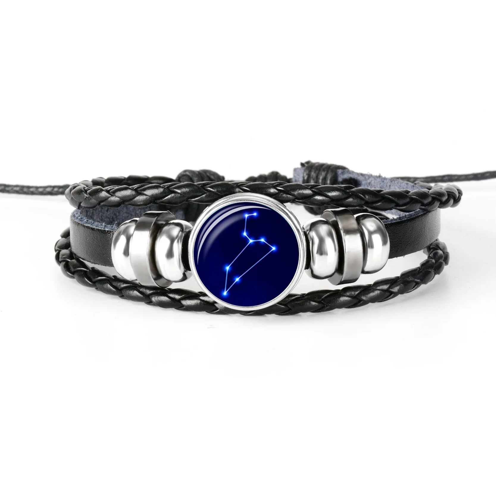 12 Constellations Sagittarius Zodiac Girls Braided Leather Bracelets & Bangles Jewelry for Women Gift Christmas Gift
12 Constellations Sagittarius Zodiac Girls Braided Leather Bracelets & Bangles Jewelry for Women Gift Christmas Gift
