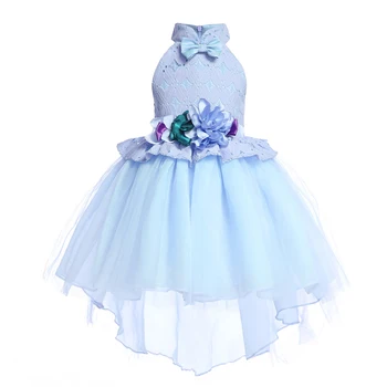 Wedding Flower Girls Dress Lace Bowknot Floral Decor Zipper Puff Hem Swallowtail Gown
Wedding Flower Girls Dress Lace Bowknot Floral Decor Zipper Puff Hem Swallowtail Gown