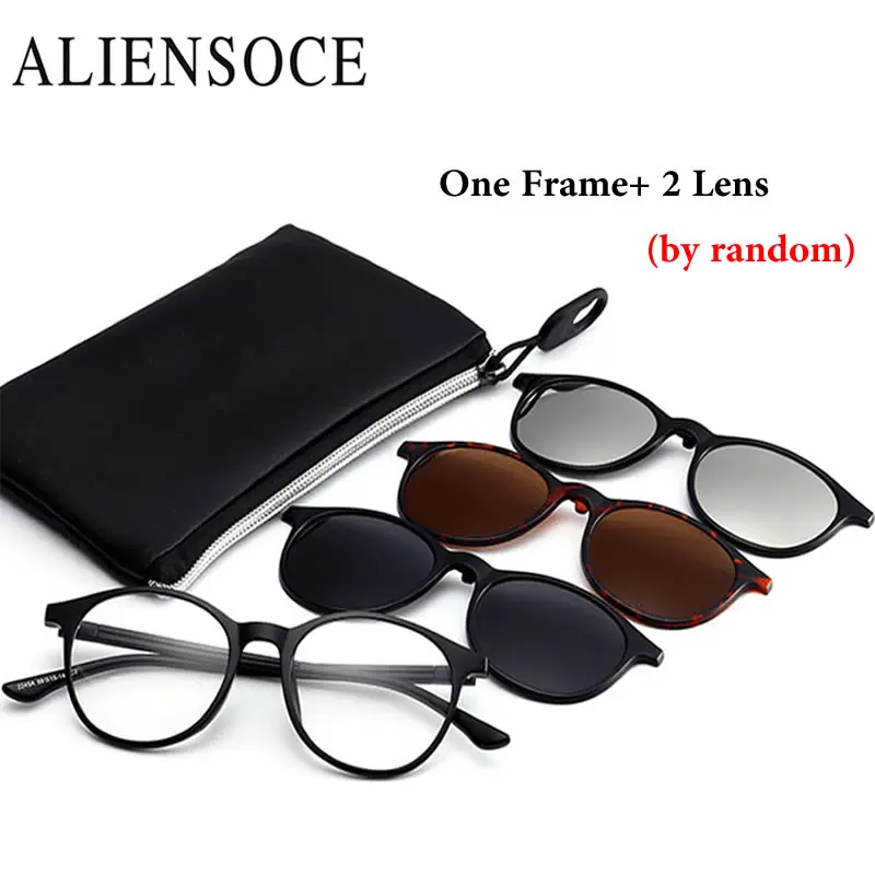 Retro Magnetic Clip on Bifocal Reading Sunglasses Men Women Near Far Sight Polarized Magnetic Eyewear Eyeglass Frames+2 Lens
Retro Magnetic Clip on Bifocal Reading Sunglasses Men Women Near Far Sight Polarized Magnetic Eyewear Eyeglass Frames+2 Lens