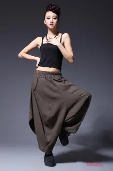 Spring and summer new wave Korean casual loose large size Bloom pants Ethnic style female cotton wide-leg pants
Spring and summer new wave Korean casual loose large size Bloom pants Ethnic style female cotton wide-leg pants