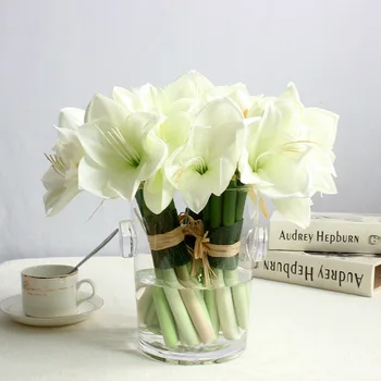 Real Touch PU Bush lily Artificial Flowers Bouquet Clivia Miniata Fake Orchid flower For Home Wedding Decoration
Real Touch PU Bush lily Artificial Flowers Bouquet Clivia Miniata Fake Orchid flower For Home Wedding Decoration