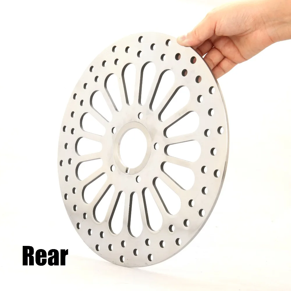 

Motorcycle 11.5" Rear Brake Disc Rotor For HARLEY 1984-2013 Touring Sportster Softail Fatboy Dyna Road King Glide XL883