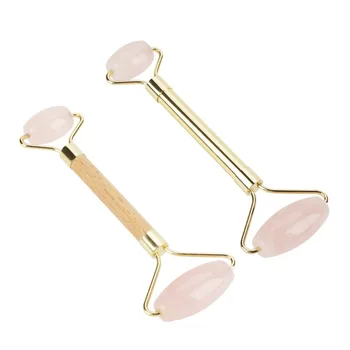 Natural Rose Quartz Beauty Face Neck Body Head Roller Massager Double-head Facial Anti Wrinkle Body Slimming Beauty Massage Tool
Natural Rose Quartz Beauty Face Neck Body Head Roller Massager Double-head Facial Anti Wrinkle Body Slimming Beauty Massage Tool