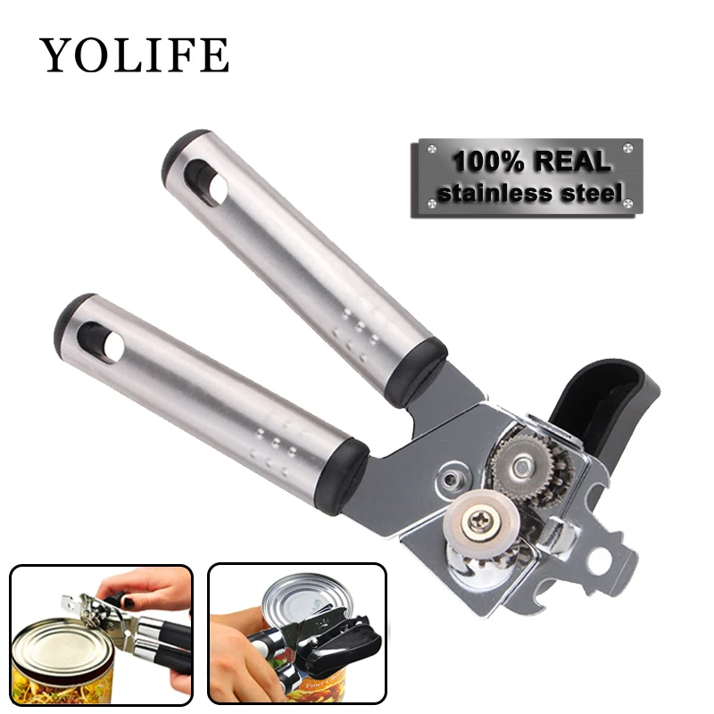 Hot Sale Manual Cans Opener Stainless Steel Professional Jar Opener Beer Bottle Opener Kitchen Tools
Hot Sale Manual Cans Opener Stainless Steel Professional Jar Opener Beer Bottle Opener Kitchen Tools