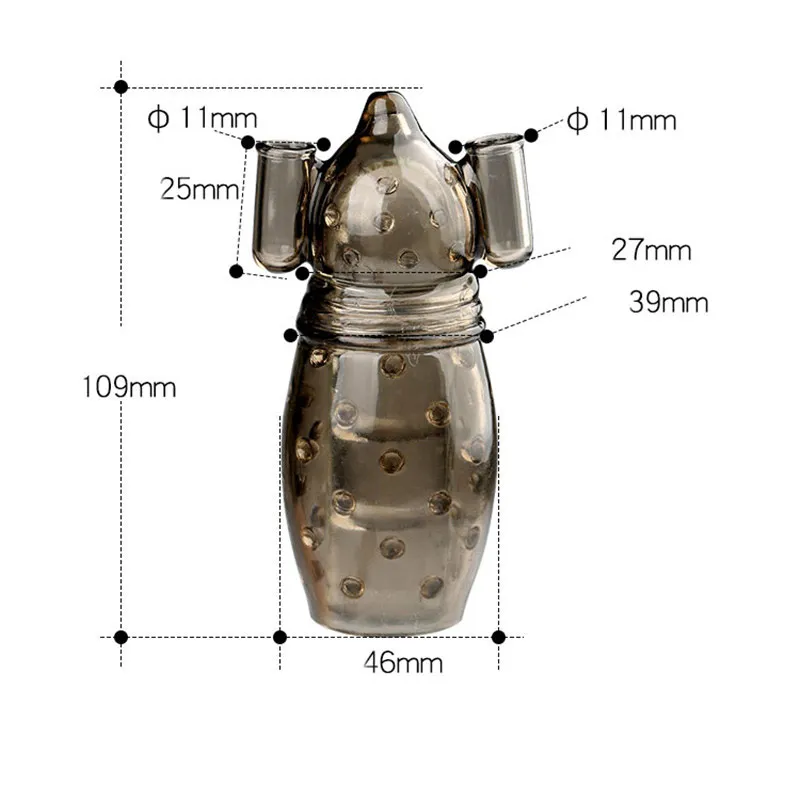 Dildo Vibrator Adult Sex Toy For Men Penis Massager Male Masturbator Delay Lasting Trainer Sex Products Glans Vibrator For Man