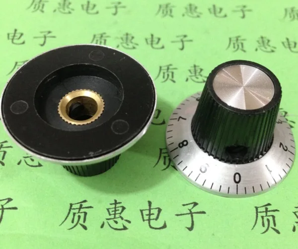 10pcs/lot Diameter:20mm . Inner diameter:6mm C2 C-2 6MM 30X17 Digital dial Potentiometer knob
10pcs/lot Diameter:20mm . Inner diameter:6mm C2 C-2 6MM 30X17 Digital dial Potentiometer knob