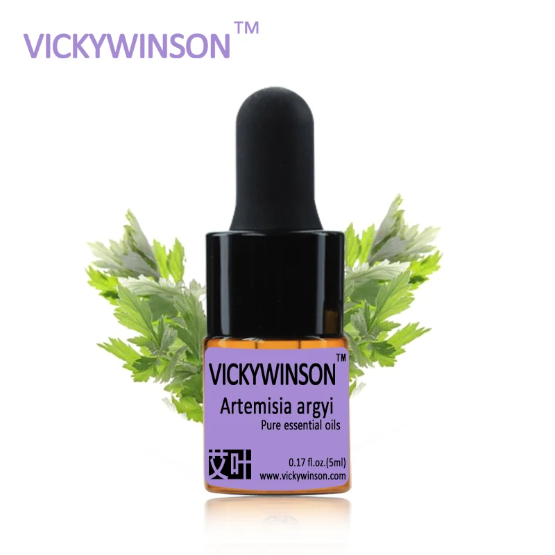VICKYWINSON Artemisia argyi эфирное масло 5 мл 100% чистая медицина аргия полынь лист