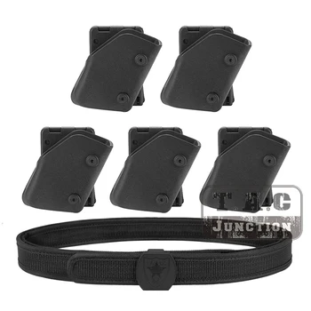 IPSC Magazine Holster USPSA IDPA Competition High Speed Shooting Inner & Outer Belt w/ 5x Fast Draw Pistol Pouch Mag Carrier
IPSC Magazine Holster USPSA IDPA Competition High Speed Shooting Inner & Outer Belt w/ 5x Fast Draw Pistol Pouch Mag Carrier