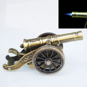 Creative desktop small ancient cannon model windproof lighter cycle inflatable igniter cigar cigarette lighter collection gift
Creative desktop small ancient cannon model windproof lighter cycle inflatable igniter cigar cigarette lighter collection gift