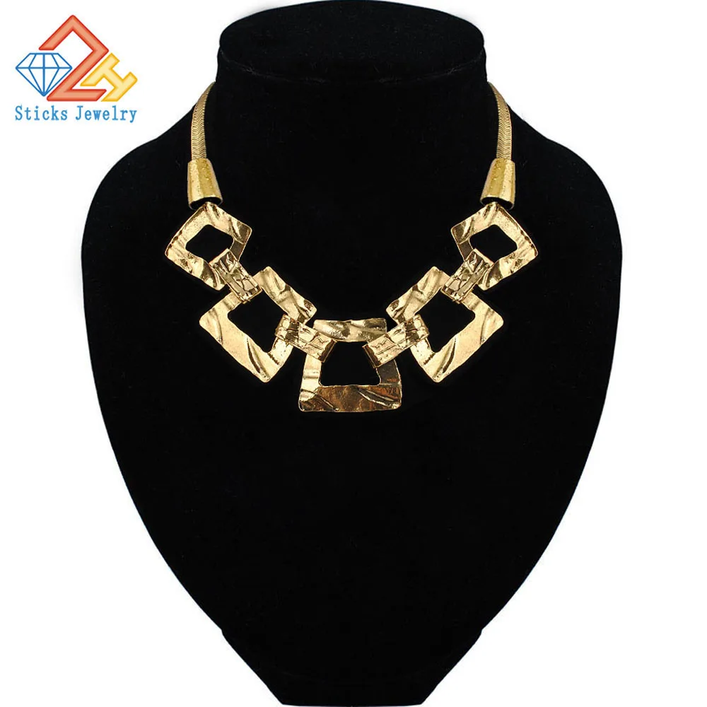 Popular in Europe and luxurious atmosphere alloy plating clavicle chain necklace jewelry, free shipping 
Popular in Europe and luxurious atmosphere alloy plating clavicle chain necklace jewelry, free shipping
