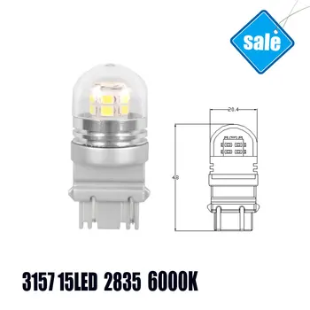 3157 LED Automobiles Reverse Lights External Lights Cars LED Bulbs High Quality Factory 6000K White LED Lamp 15SMD W3X16Q
3157 LED Automobiles Reverse Lights External Lights Cars LED Bulbs High Quality Factory 6000K White LED Lamp 15SMD W3X16Q