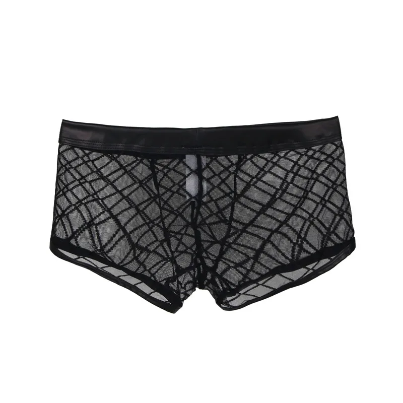 New Arrival Underwear For Men Transparent S M L XL Boxer Men Sexy Black Cotton Plaid Boxer Para Hombre Lingerie Homme MPS056
New Arrival Underwear For Men Transparent S M L XL Boxer Men Sexy Black Cotton Plaid Boxer Para Hombre Lingerie Homme MPS056