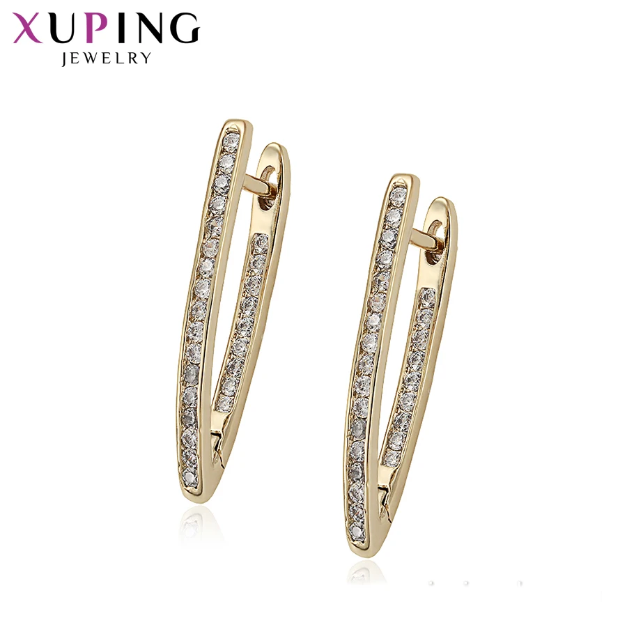 Xuping Jewelry Fashion Light Yellow Gold Color Plated Earrings for Women Christmas High Quality Pretty Gifts S126.4-97613
Xuping Jewelry Fashion Light Yellow Gold Color Plated Earrings for Women Christmas High Quality Pretty Gifts S126.4-97613