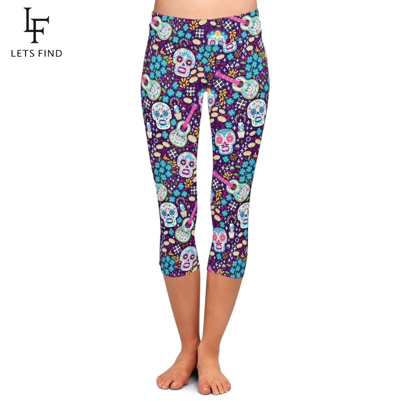 LETSFIND Skull Fashion Women Clothing Fitness Legging Digital 3D Printing Punk Capri Leggings High Waist Plus Size Sexy Pants
LETSFIND Skull Fashion Women Clothing Fitness Legging Digital 3D Printing Punk Capri Leggings High Waist Plus Size Sexy Pants