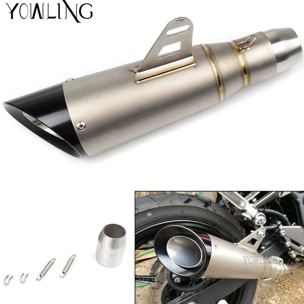 2018 New Model High Quality stainless steel 51mm Universal Motorcycle Exhaust Pipe Muffler Racing Exhaust
2018 New Model High Quality stainless steel 51mm Universal Motorcycle Exhaust Pipe Muffler Racing Exhaust