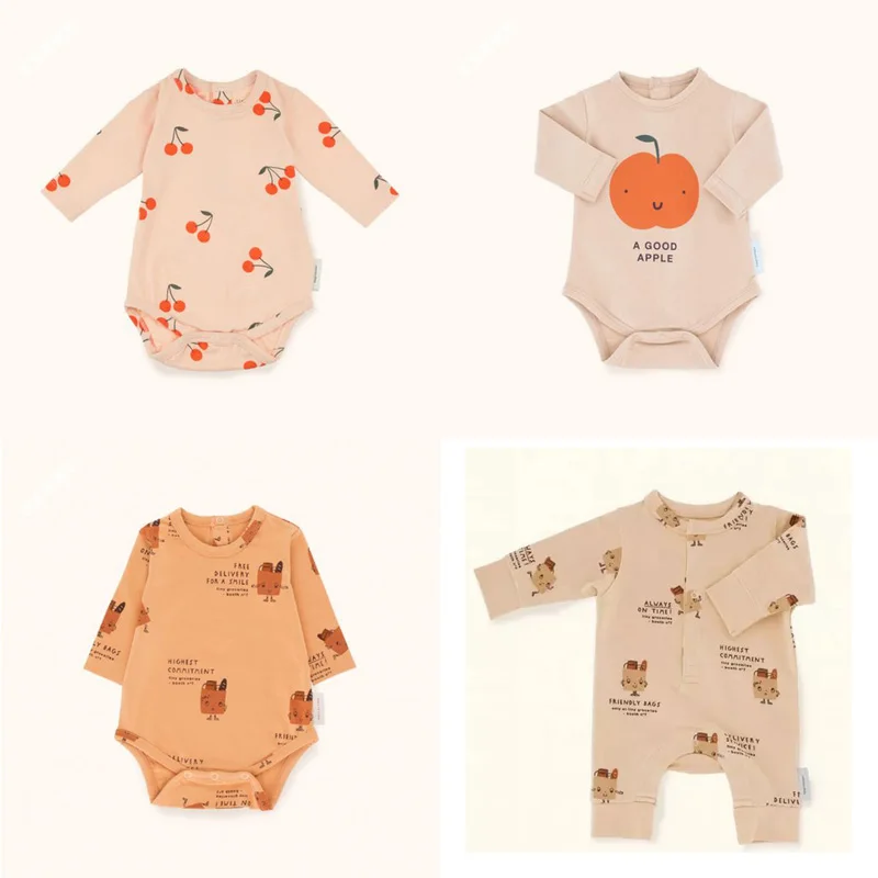 TC Baby Bodysuits First Birthday Outfit Boy Girl Long Sleeve Bodysuit Pattern Cherry Bread Apple In Twins Baby Clothes Cicishop
TC Baby Bodysuits First Birthday Outfit Boy Girl Long Sleeve Bodysuit Pattern Cherry Bread Apple In Twins Baby Clothes Cicishop