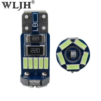 WLJH 4x Canbus Car LED T10 W5W 4014 SMD Light Bulb 12v Auto Interior Lighting Side Marker Parking Light Bulb Number License Lamp
WLJH 4x Canbus Car LED T10 W5W 4014 SMD Light Bulb 12v Auto Interior Lighting Side Marker Parking Light Bulb Number License Lamp