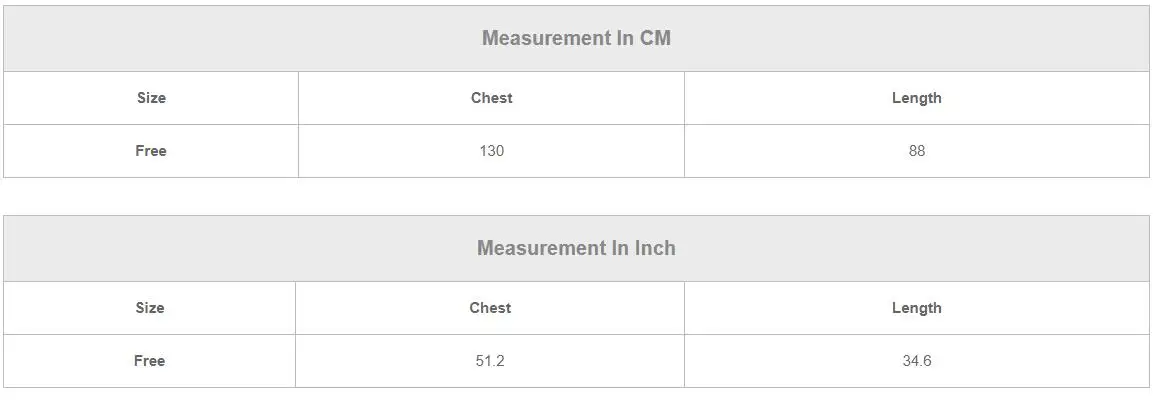 Lake Pajamas Size Chart