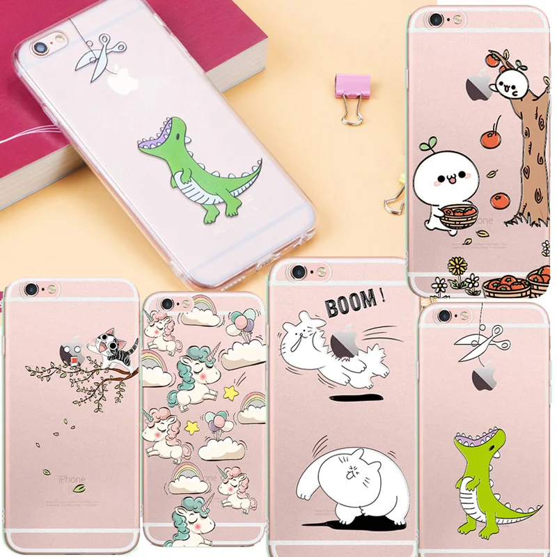 Cartoon Unicorn Snow White Mermaid Pikachus Soft Case For Fundas iphone 7 8 Plus 6S 6 Clear Cover Catch logo Dinosaur Capes
Cartoon Unicorn Snow White Mermaid Pikachus Soft Case For Fundas iphone 7 8 Plus 6S 6 Clear Cover Catch logo Dinosaur Capes