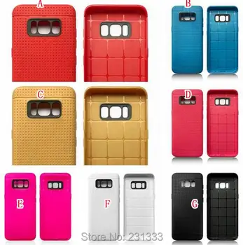 Dream Mesh Soft TPU Case For Samsung Galaxy S8 S8 PLUS PU Leather Rubber Check Dot Point Cell Phone Skin Cover Luxury 100pcs/lot
Dream Mesh Soft TPU Case For Samsung Galaxy S8 S8 PLUS PU Leather Rubber Check Dot Point Cell Phone Skin Cover Luxury 100pcs/lot