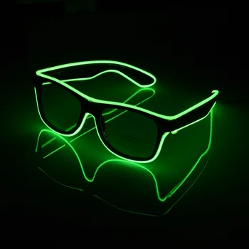 Cool Party Decorative Luminous Glasses Flashing EL Wire LED Glasses Lighting Classic Gift Bright Light Festival Party Supplies
Cool Party Decorative Luminous Glasses Flashing EL Wire LED Glasses Lighting Classic Gift Bright Light Festival Party Supplies