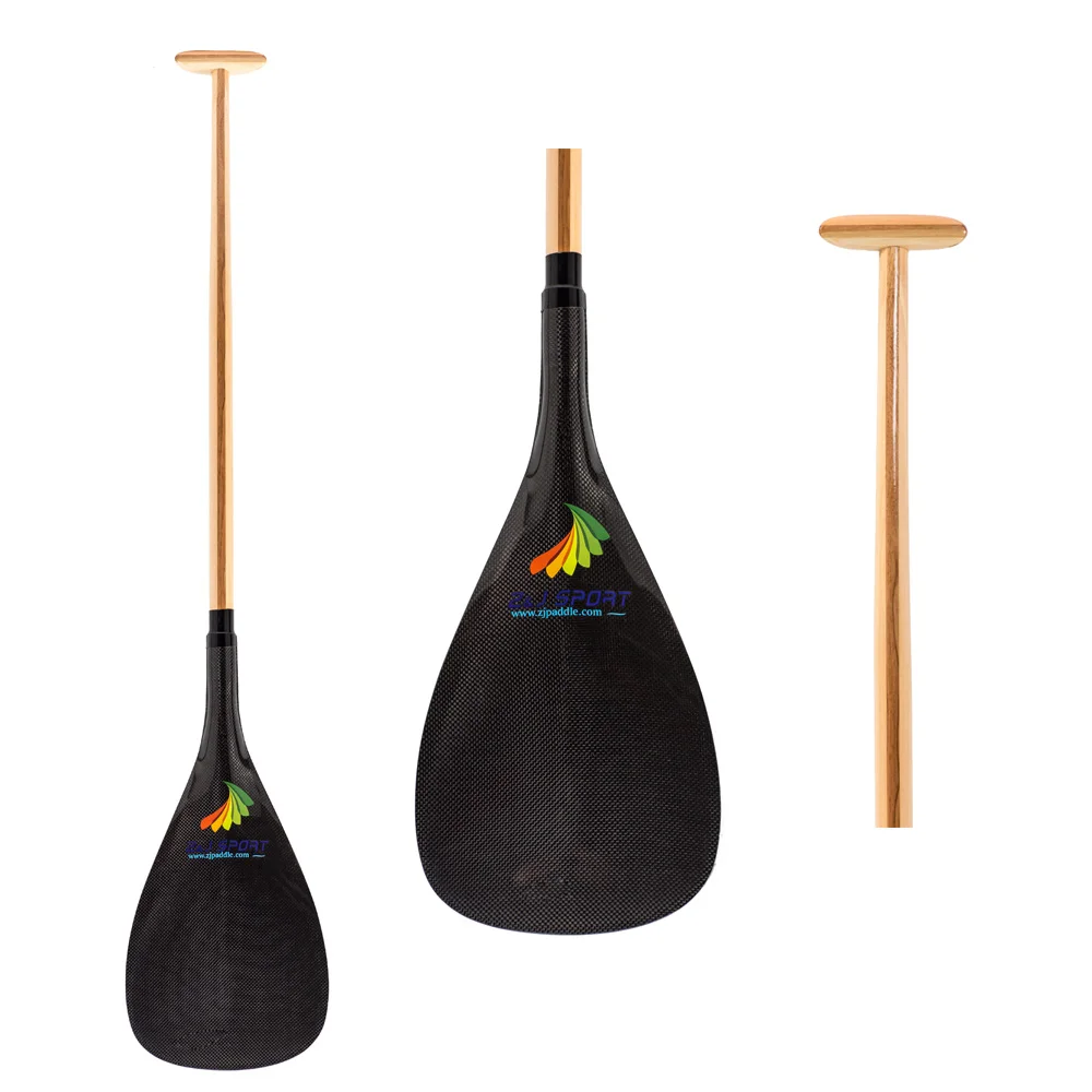 Z&J SPORT Discounted Lightweight Hawaii Type Hybrid Carbon Fiber Blade Outrigger Canoe OC Paddle With Wooden Bent Shaft
Z&J SPORT Discounted Lightweight Hawaii Type Hybrid Carbon Fiber Blade Outrigger Canoe OC Paddle With Wooden Bent Shaft