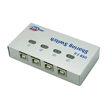 Easy Install 4 Ports USB 2.0 Switch High Speed USB Sharing Switcher For Printers Scanners
Easy Install 4 Ports USB 2.0 Switch High Speed USB Sharing Switcher For Printers Scanners