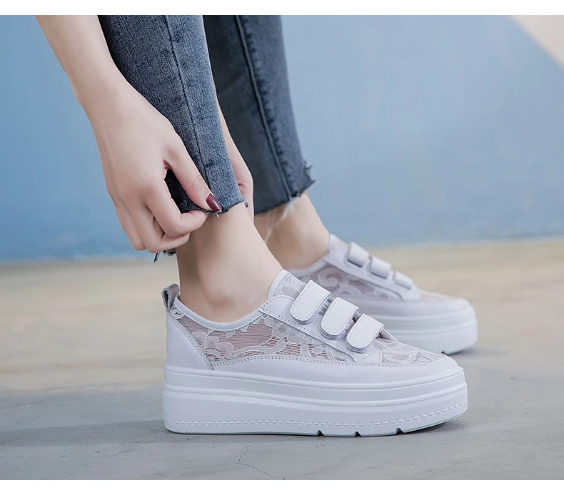 lace sneakers