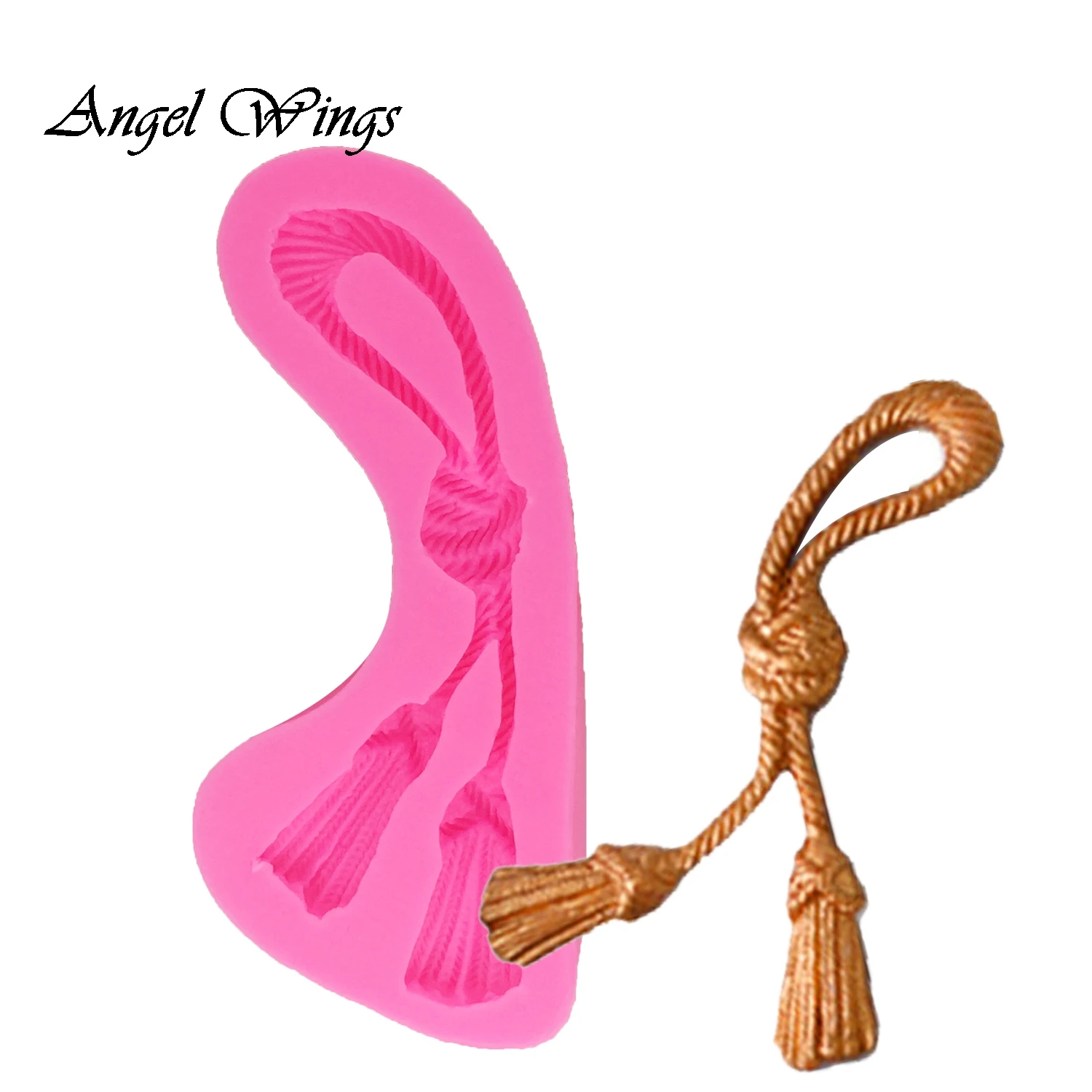 Curtain Hemp Rope Knot Cake Border Silicone Mold Candy Clay Fimo Chocolate Molds Fondant Cake Decorating Tools F1329
Curtain Hemp Rope Knot Cake Border Silicone Mold Candy Clay Fimo Chocolate Molds Fondant Cake Decorating Tools F1329