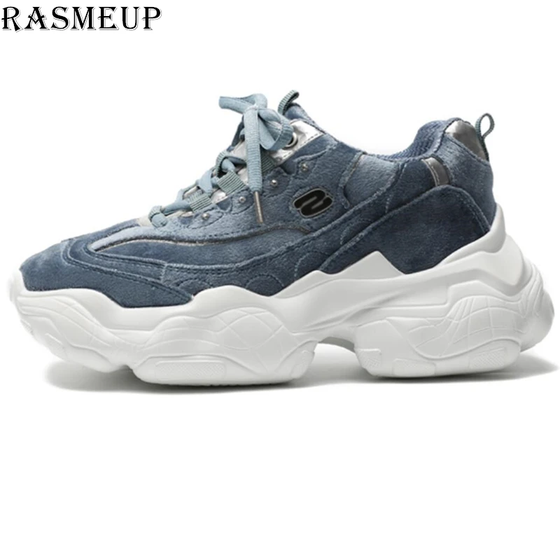 RASMEUP Genuine Leather Women's Fashion Chunky Sneaker Women Platform Shoes 2019 Breathable Casual Woman trainers Lady Footwear
RASMEUP Genuine Leather Women's Fashion Chunky Sneaker Women Platform Shoes 2019 Breathable Casual Woman trainers Lady Footwear