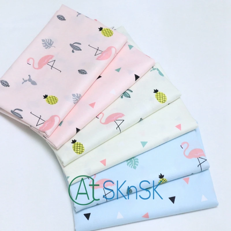 1Pc 160x50cm Flamingo Printed Cotton Fabric for Baby Bedding Pillows Blankets Cushions Sewing Fabric Material Telas to Patchwork
1Pc 160x50cm Flamingo Printed Cotton Fabric for Baby Bedding Pillows Blankets Cushions Sewing Fabric Material Telas to Patchwork