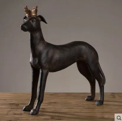 American Country Retro Resin Home Accessories Ornaments Crown Dog Animal Living Room Porch Decoration
American Country Retro Resin Home Accessories Ornaments Crown Dog Animal Living Room Porch Decoration
