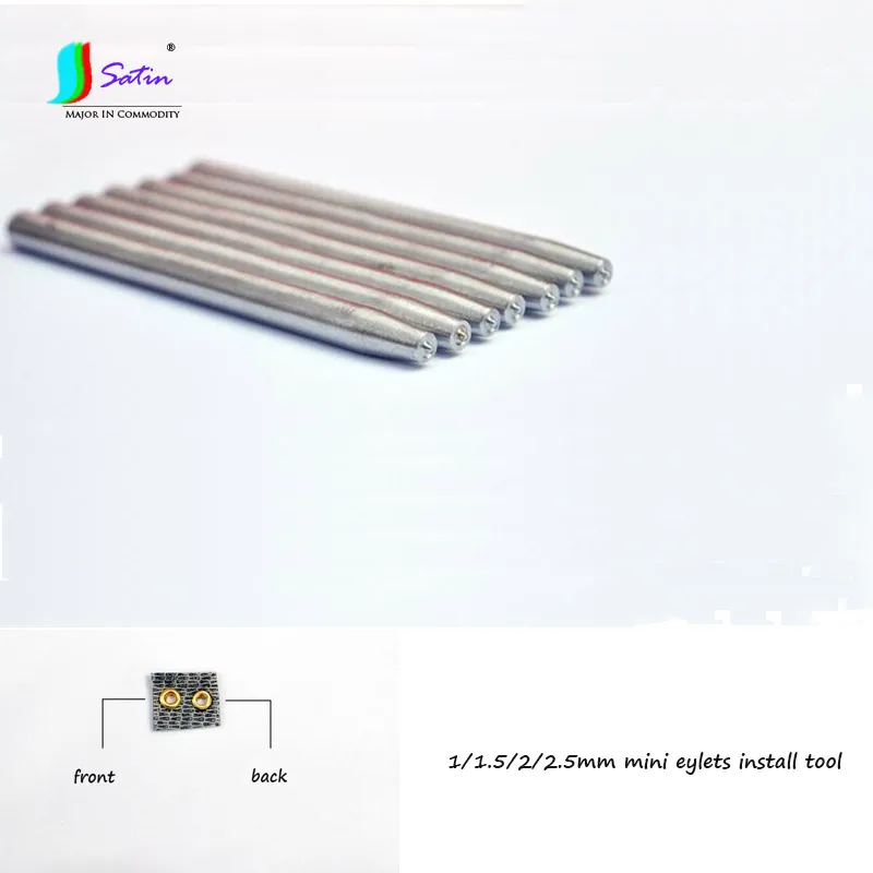 1/1.5/2/2.5MM Mini Eyelets Install Tool,Doll Shoe,Bag And Clothes Mini Eyelet Button Installation Tool Punch S0398L
1/1.5/2/2.5MM Mini Eyelets Install Tool,Doll Shoe,Bag And Clothes Mini Eyelet Button Installation Tool Punch S0398L