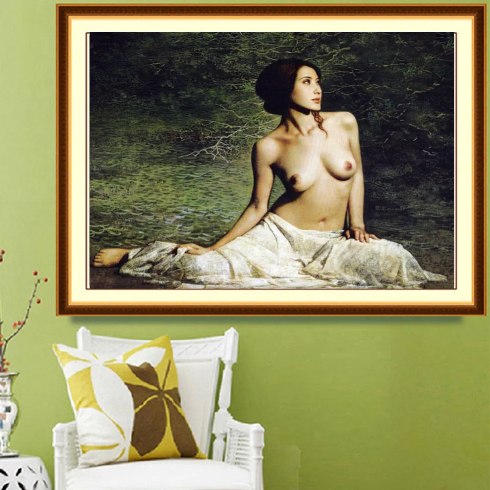NAI YUE Home DIY 5D Diamond painting cross stitch naked woman Round Diamond Embroidery Wall Sticker Mosaic Room 25*35cm
NAI YUE Home DIY 5D Diamond painting cross stitch naked woman Round Diamond Embroidery Wall Sticker Mosaic Room 25*35cm