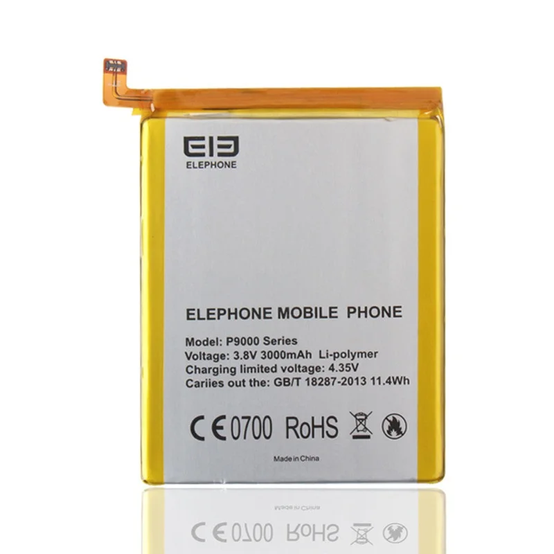 

Elephone P9000 Battery High Quality Original 3000mah Replacement Back-up for Elephone P9000 Lite Smartphone