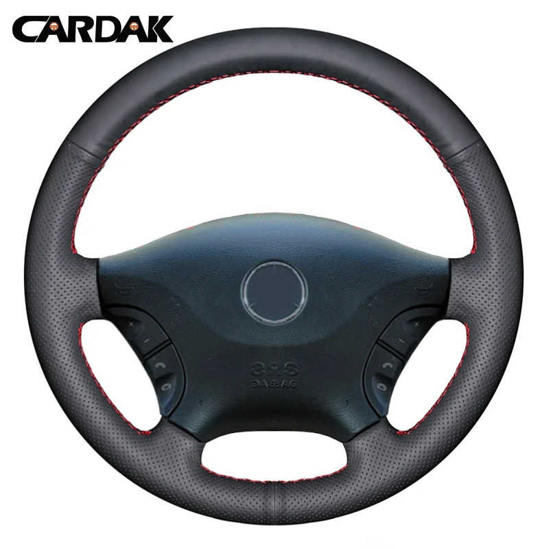 CARDAK DIY Hand-stitched Black Artificial Leather Car Steering Wheel Cover for Mercedes Benz Viano W639 2006-2011 Vito 2010-2015
CARDAK DIY Hand-stitched Black Artificial Leather Car Steering Wheel Cover for Mercedes Benz Viano W639 2006-2011 Vito 2010-2015