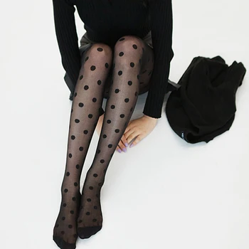 New Women Tights Pantyhose Black And White Big Dots Entirely Seamless Sexy Sheer Stockings Tight Female collant Pantyhose
New Women Tights Pantyhose Black And White Big Dots Entirely Seamless Sexy Sheer Stockings Tight Female collant Pantyhose