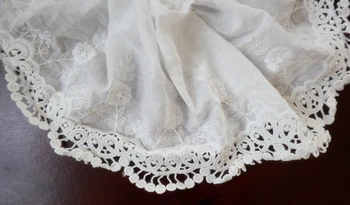 14 yards cotton lace fabric by the yard, ivory white cotton embroidered lace fabric, daisy floral lace fabric
14 yards cotton lace fabric by the yard, ivory white cotton embroidered lace fabric, daisy floral lace fabric