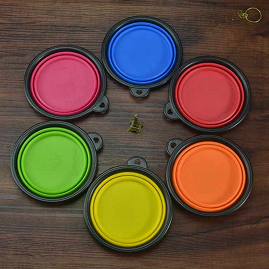 Solid Silicone Collapsible Puppy Bowl Dog Food Pet Bowl Cat Water Hundenapf Feeder Drinker Comedero Perro Dog Supplies 50A0503
Solid Silicone Collapsible Puppy Bowl Dog Food Pet Bowl Cat Water Hundenapf Feeder Drinker Comedero Perro Dog Supplies 50A0503