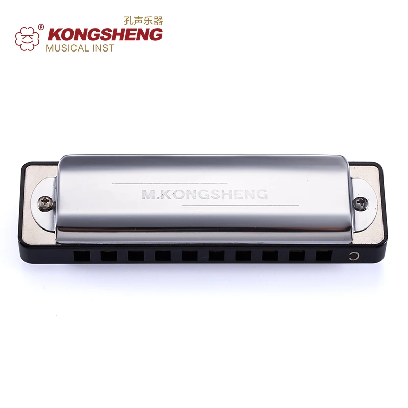 KONGSHENG Diatonic Harmonica 10holes Blues harp for beginners Black Silver Mouth Organ Key of C/D/E/F/G/A/Bb with case
KONGSHENG Diatonic Harmonica 10holes Blues harp for beginners Black Silver Mouth Organ Key of C/D/E/F/G/A/Bb with case