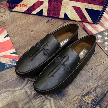 Men Casual Loafers Moccasins Mens Shoes Casual Brand High Quality Pu Leather Breathable Slip on Boat Shoes Men Chaussures Hommes
Men Casual Loafers Moccasins Mens Shoes Casual Brand High Quality Pu Leather Breathable Slip on Boat Shoes Men Chaussures Hommes